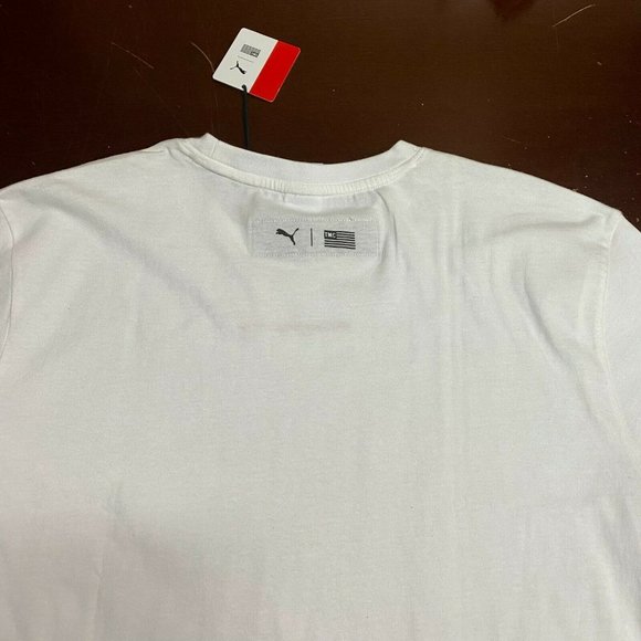 Puma TMC Crew Neck Short Sleeve Pullover T Shirt - Picture 2 of 5